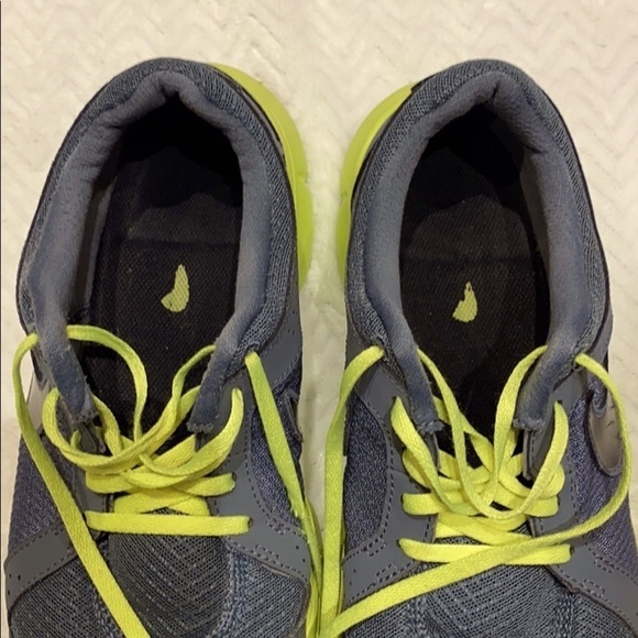 𝅺Nike Flex Experience Run 2 SlateVolt Running shoes SZ 9 - Picture 6 of 9